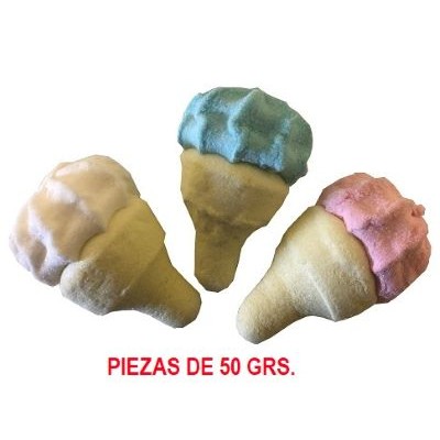 Golosinas HELADOS GIGANTES 25 uds de 50 grs