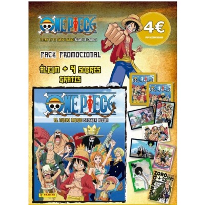 Album+4 Sobres ONE PIECE 2024