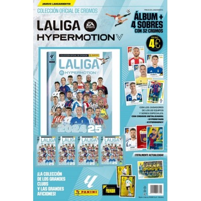 Album+4 Sobres LALIGA HYPERMOTION