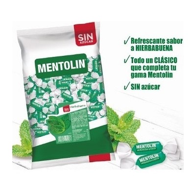 MENTOLIN S/Azucar Hierbabuena 1kg