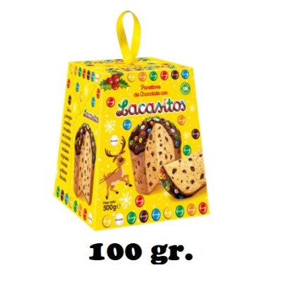 PANETTONE LACASITOS chocolate 100 gr.