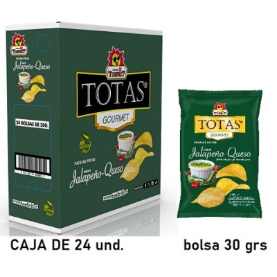 Totas BBQ. 30grs (precio 1 ud compra en c/de 24 uds)