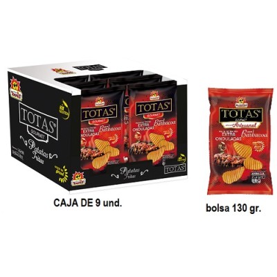 FAMI patata ondul BBQ TOSFRIT bolsa 130 grs