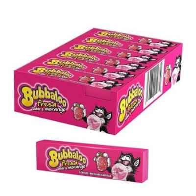 BUBBALOO FRESA STICK estuche de 18 und.