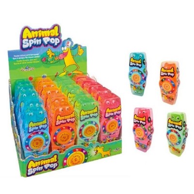 Juguete Ruleta ANIMAL SPIN POP estuche de 20 uds