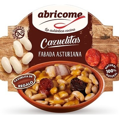 CAZUELA FABADA ASTURIANA 8x415grs.-ABRICOME