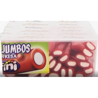 Regaliz JUMBOS FRESA pica FINI 30 uds