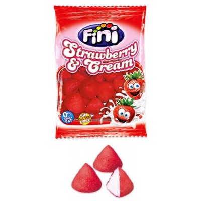 Bolsita FRESAS NATA FINI 75 grs 12 uds (precio 1 ud)