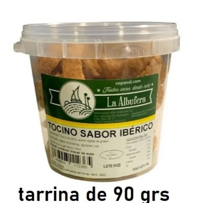 Tarrina TOCINO sabor IBERICO 90 gr.