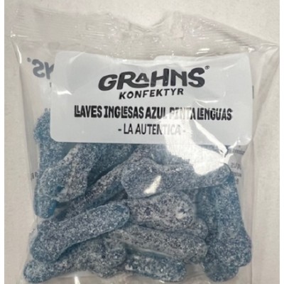 Bolsita LLAVES Acidad Gominolas AZULES caja 14und de 85 gr