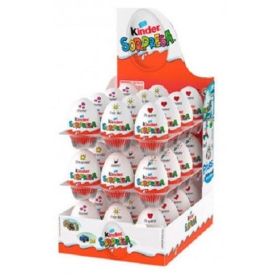 Caja KINDER SORPRESA 36 und.