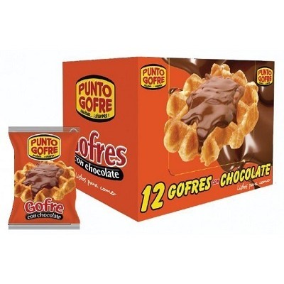 PUNTO GOFRE con Chocolate 10x140gr.