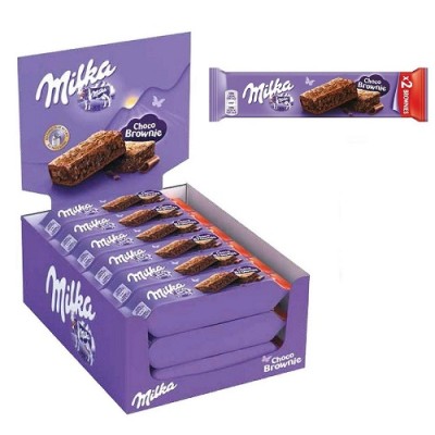 MILKA BROWNIE 50 gr. caja de 24 ud