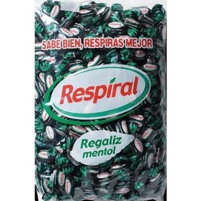 CARAMELOS RESPIRAL REGALIZ 1kg