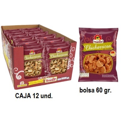 CHICHARRICOS TOSFRIT bolsa 60 grs