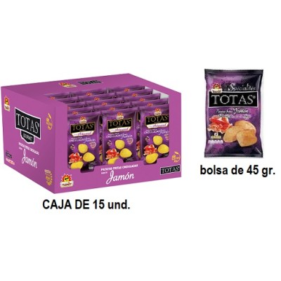 PATATAS JAMON TOSFRIT bolsa 45 grs