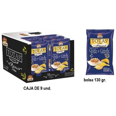 PATATA QUESO&CEBOLLA TOSFRIT bolsa 130 grs