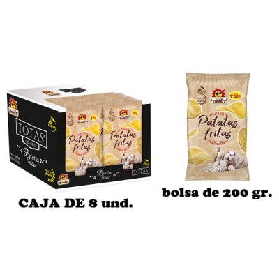 PATATAS CLASICAS TOSFRIT bolsa  200 gr