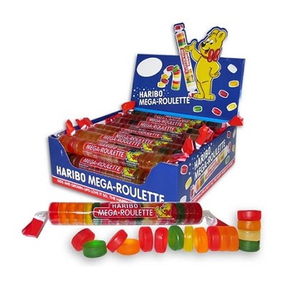 MEGA ROULOTTE 45grs.-HARIBO CAJA 24 uds