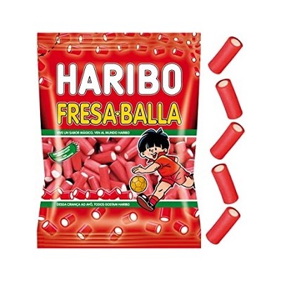 Balla-Balla FRESA bolsita de 100 grs. caja de 18 und. HARIBO