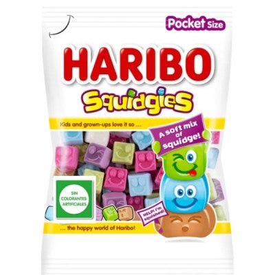 Bolsita SQUIDGIES Haribo 18x80gr