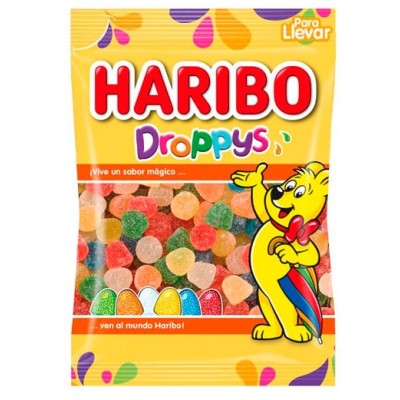 DROPYS surtidos bolsa 100gr caja de 18 und HARIBO