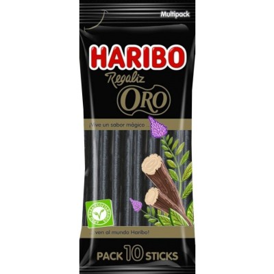 REGALIZ ORO 125 gr.caja de 30 und.