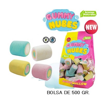 Bolsa de gominolas GUMMYNUBES DIANAS 500 grs