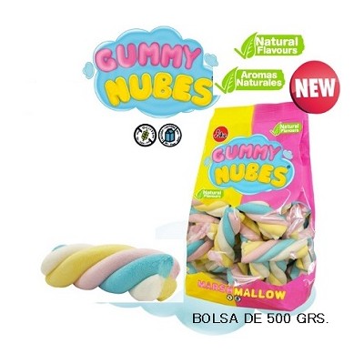 Bolsa de gominolas GUMMYNUBES TWIST 500 grs