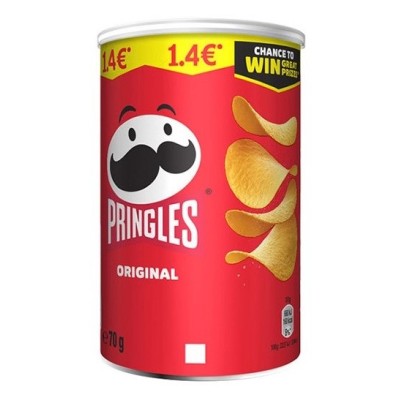 PRINGLES 70 gr.Original 12 uds