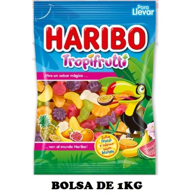 TOPI FRUTTI Haaribo bolsa 1kg.