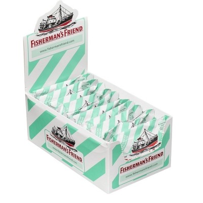 Caramelos FISHERMANS MENTA Extra Fuerte 24 bolsitas