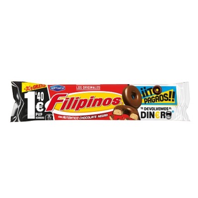 FILIPINOS NEGROS 135gr caja de 12 und