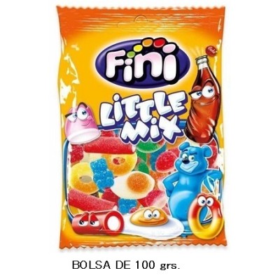 Gomitas con pica LITTLE MIX 12 uds de 90 gr Precio 1 ud