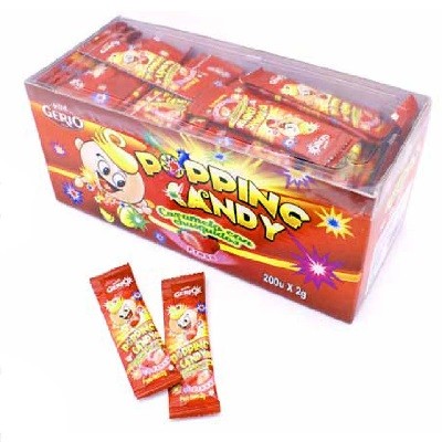 Caramelos POPPING CANDY 200 uds