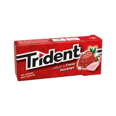 CHICLES GRAGEA Trident FRESA 24 uds