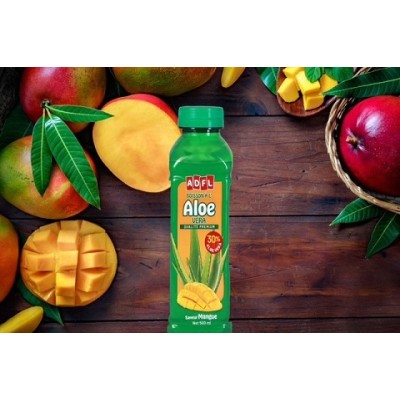 ALOE VERA sabor MANGO 500ml.caja de 12 botellas