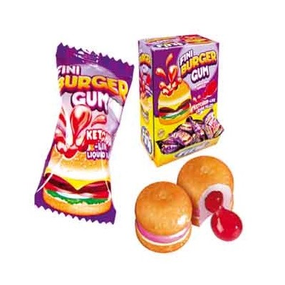 Chicles envueltos FINI BURGUER gum FINI 200 uds