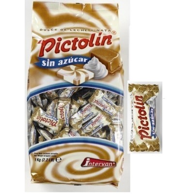 PICTOLIN DULCE DE LECHE S/azucar. bolsa 1kg.