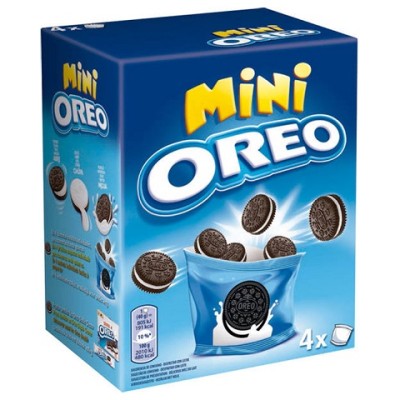 MINI OREO CAJA 160 grs CAJA 12 uds