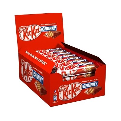 CHUNKY KIT-KAT 40 Grs precio estuche 24 uds